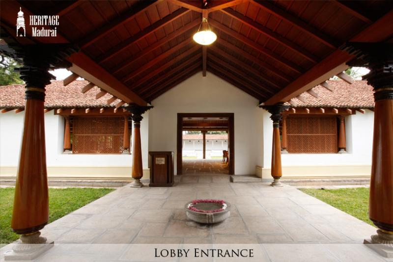 Heritage Madurai Bagian luar foto Lobby entrance
